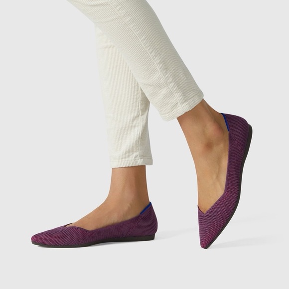 Rothy’s Rare Berry Lattice Stitch Point - Picture 2 of 12